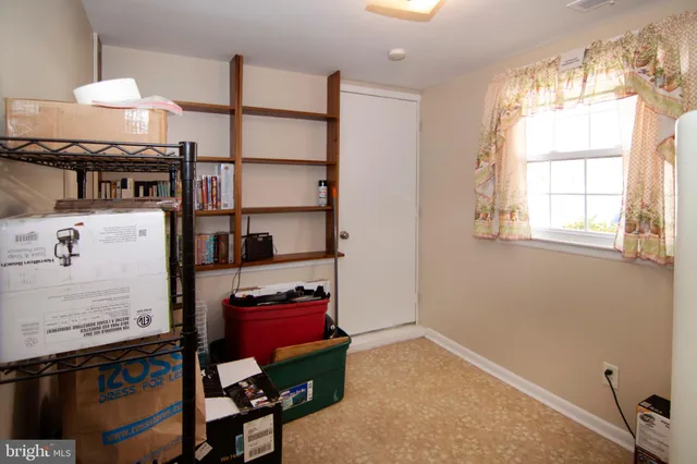 a view of room with workspace