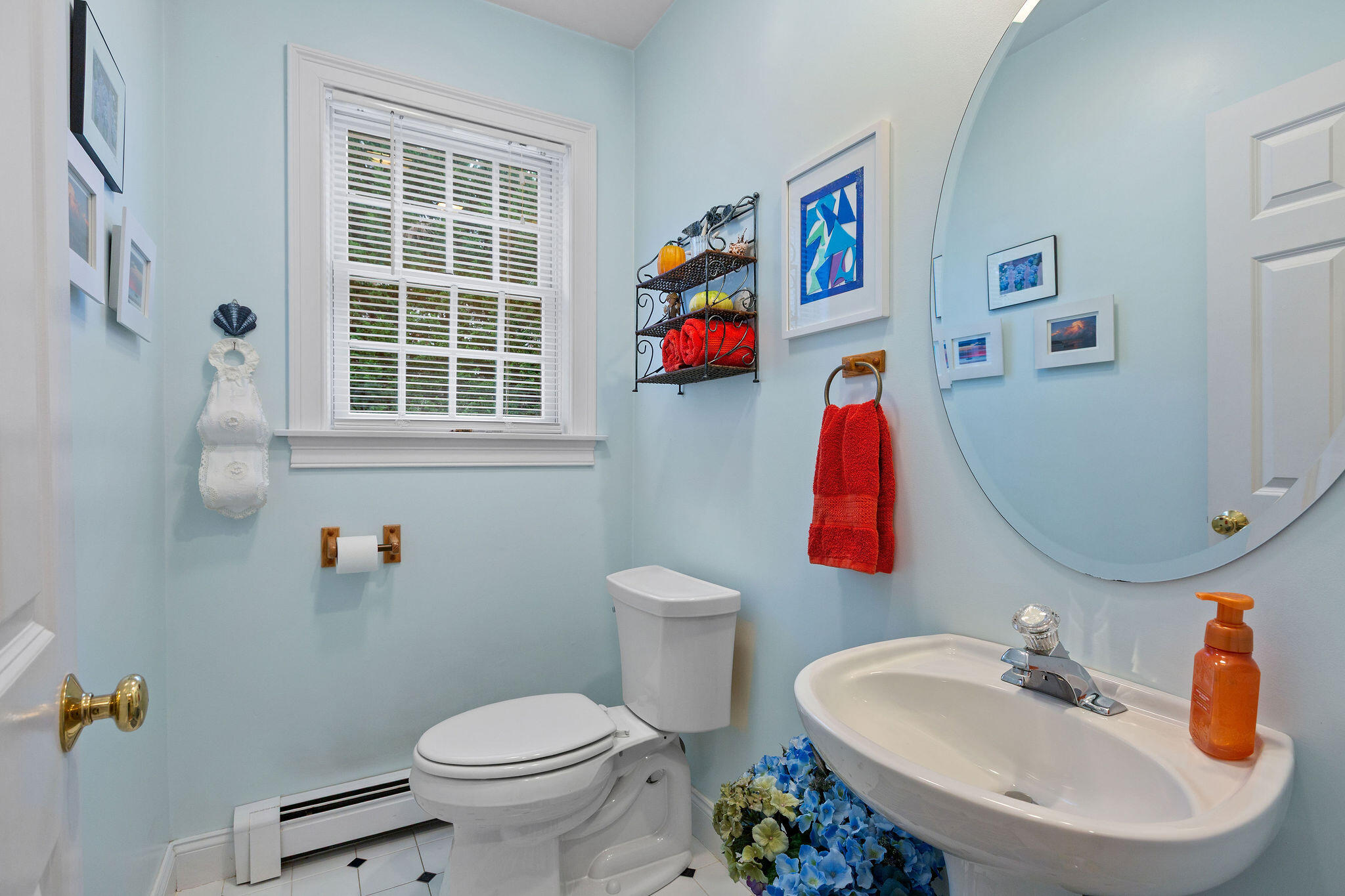 13 Hayfield Road East Dennis, MA 02641 - Photo 34 of 51 a bathroom with a sink and a mirror