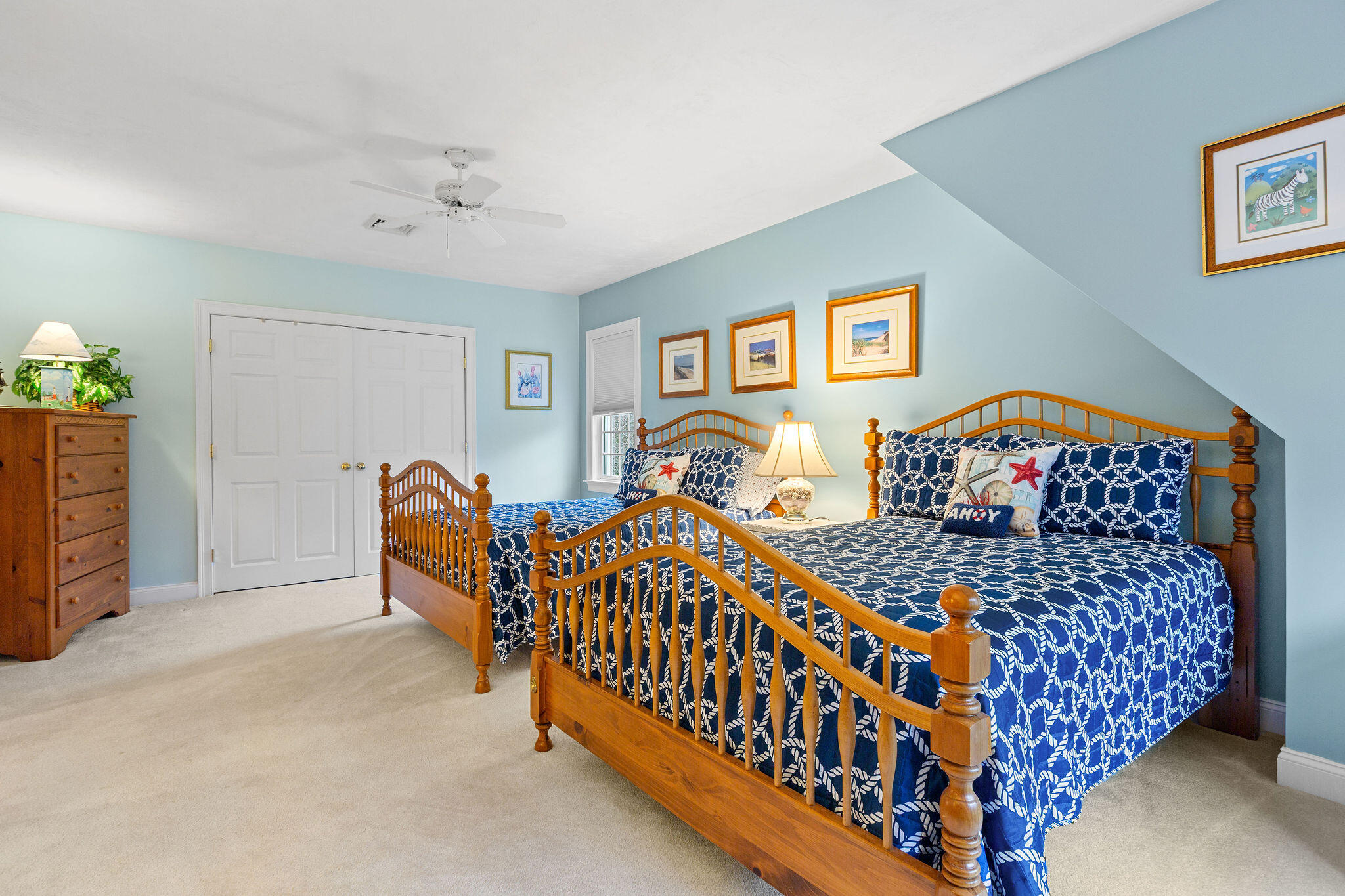 13 Hayfield Road East Dennis, MA 02641 - Photo 46 of 51 a bedroom with double bed and a window