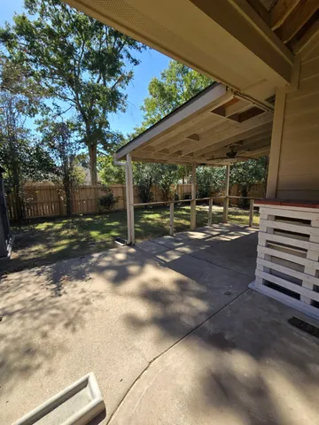 a view of outdoor space and yard