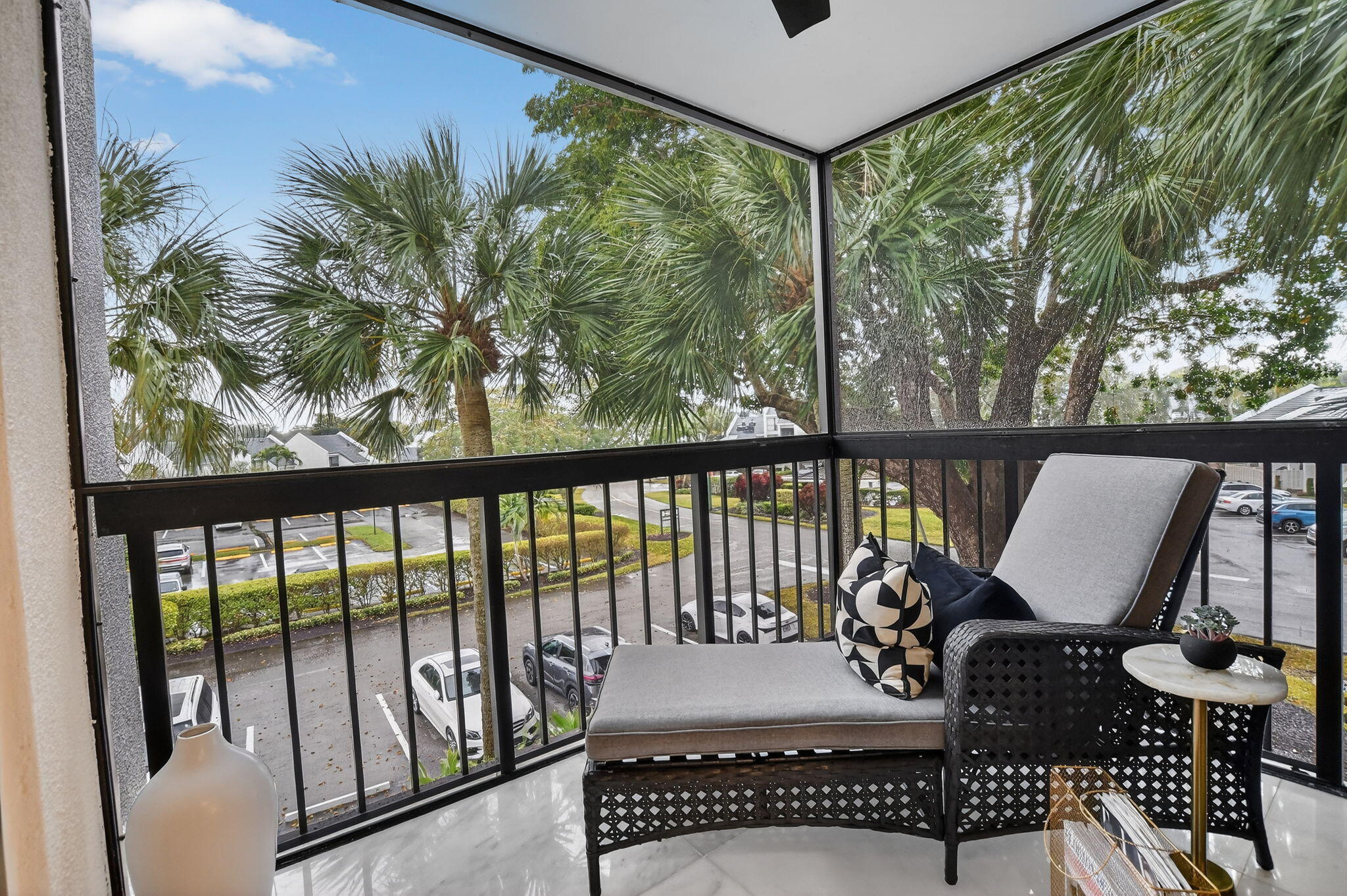 1834 Bridgewood Drive Boca Raton, FL 33434 - Photo 22 of 24 a view of balcony with furniture