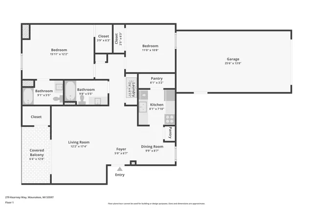 $265,000 | 279 Kearney Way, Waunakee, WI 53597