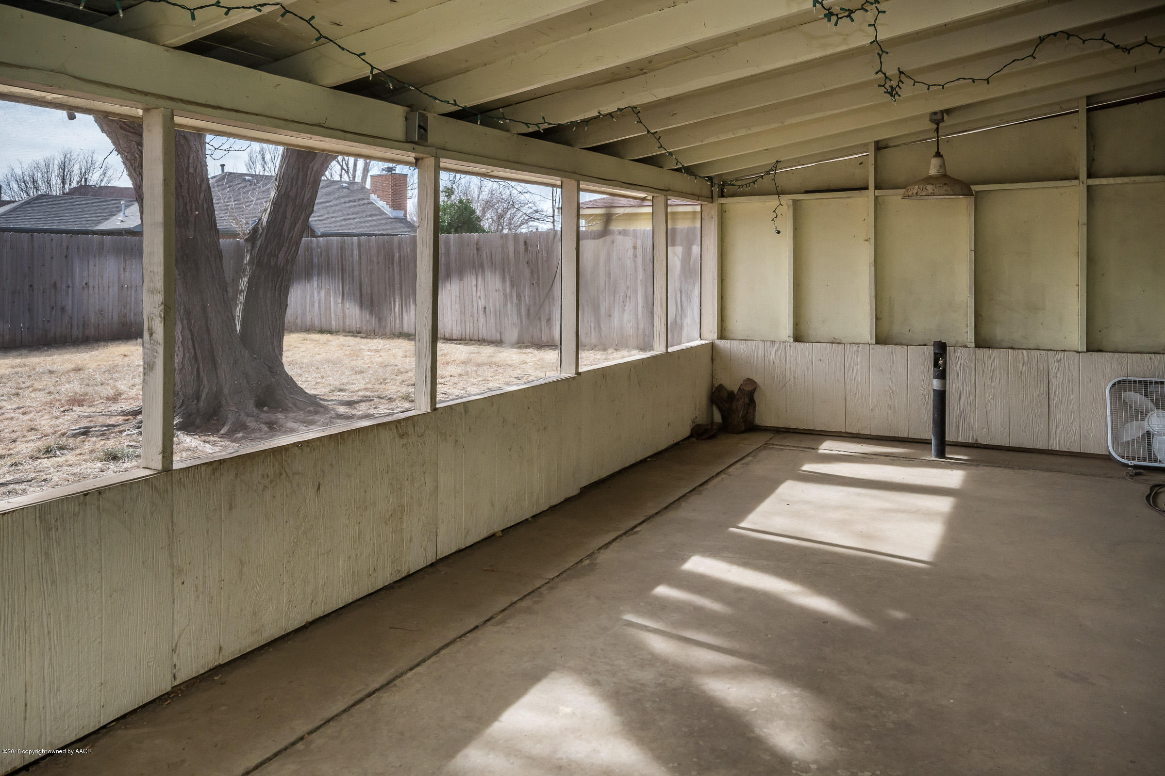 6202 Rutgers Street Amarillo, TX 79109 - Photo 17 of 18 Back Patio_