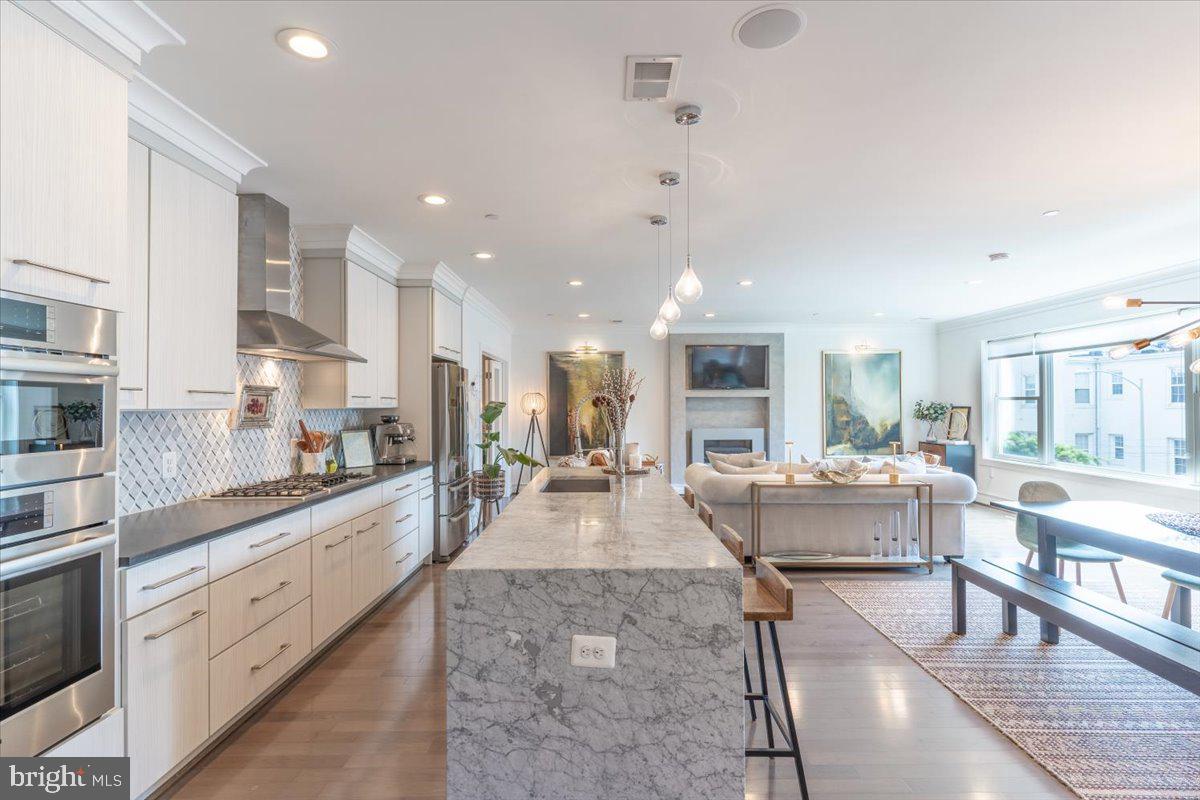 1121 G Street Northeast, Unit 3 Washington, DC 20002 - Photo 8 of 37 Beautiful stone on this island!