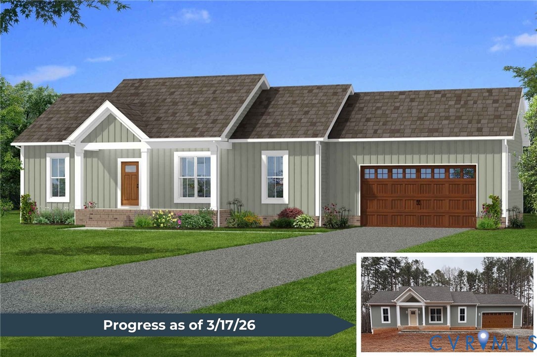 295 Merifield Drive Clarksville, VA 23927 - Photo 1 of 32 a view of a house with a yard