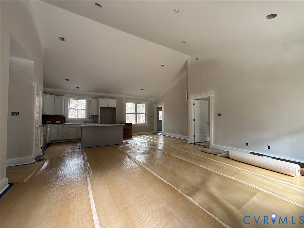 295 Merifield Drive Clarksville, VA 23927 - Photo 24 of 32 a view of a kitchen with a sink and cabinets