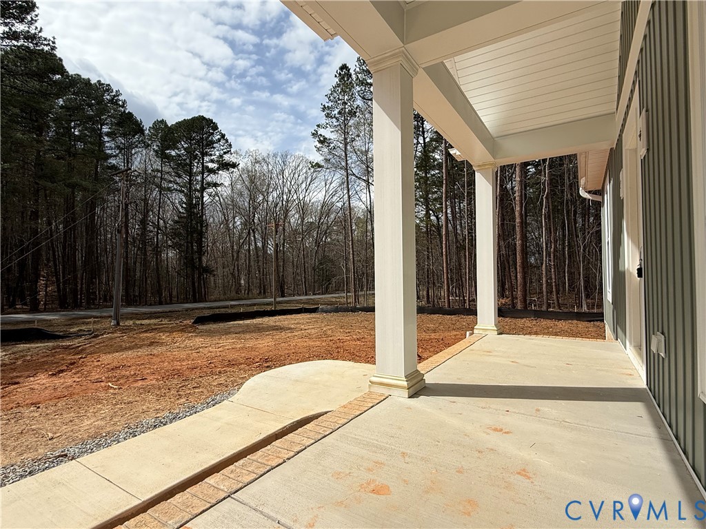 295 Merifield Drive Clarksville, VA 23927 - Photo 31 of 32 a view of a backyard of the house