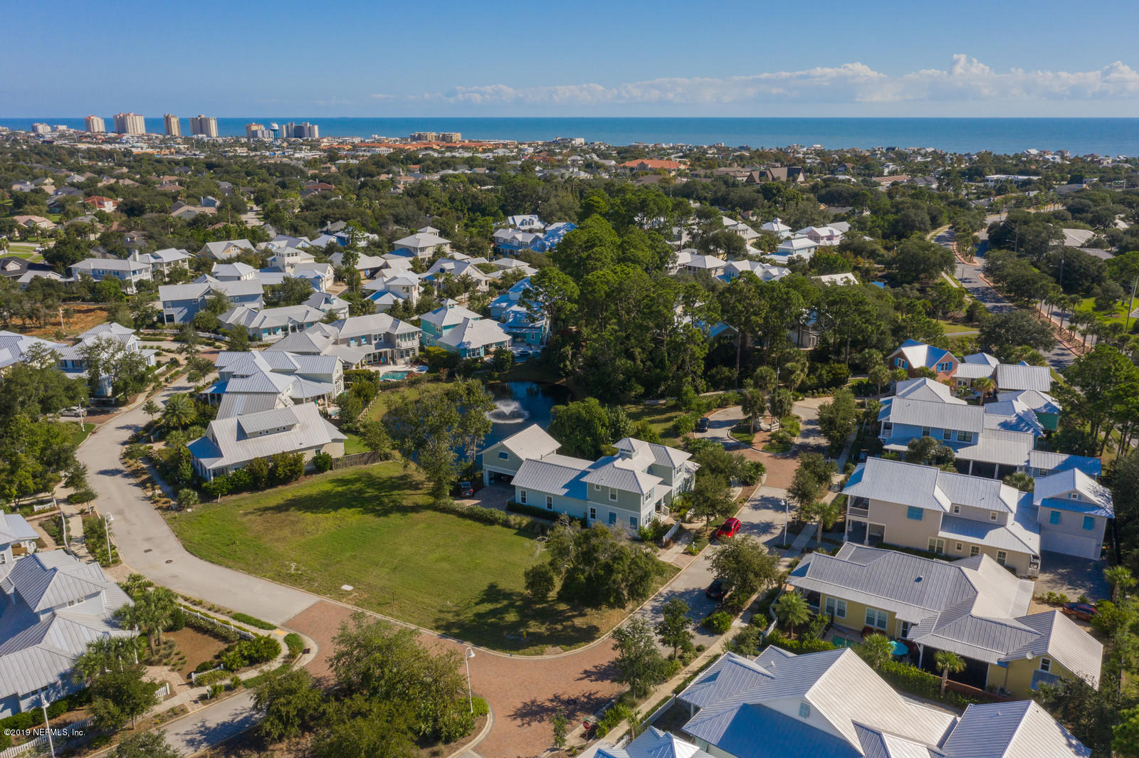3743 Coconut Key Jacksonville Beach, FL 32250 - Photo 13 of 20 an aerial view of residential houses with outdoor space