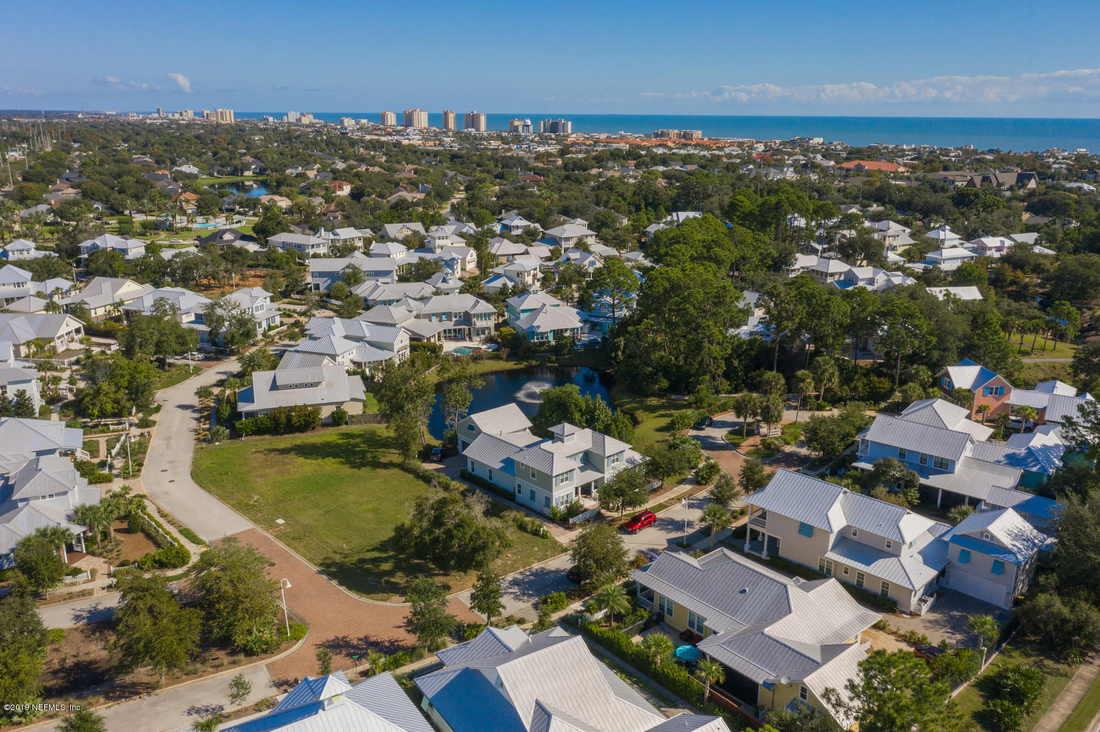 3743 Coconut Key Jacksonville Beach, FL 32250 - Photo 14 of 20 an aerial view of residential houses with outdoor space