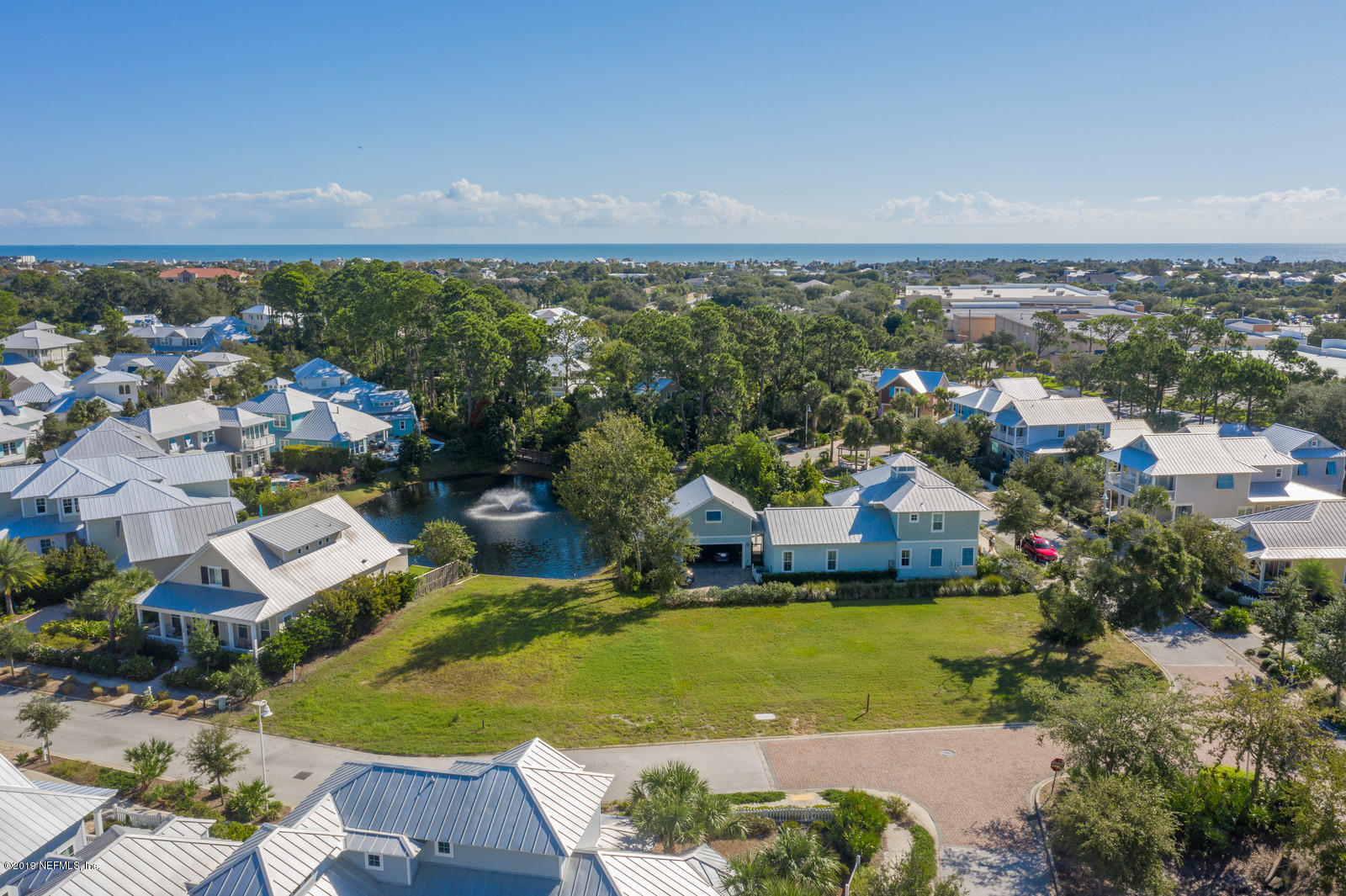 3743 Coconut Key Jacksonville Beach, FL 32250 - Photo 6 of 20 an aerial view of residential houses with outdoor space and swimming pool