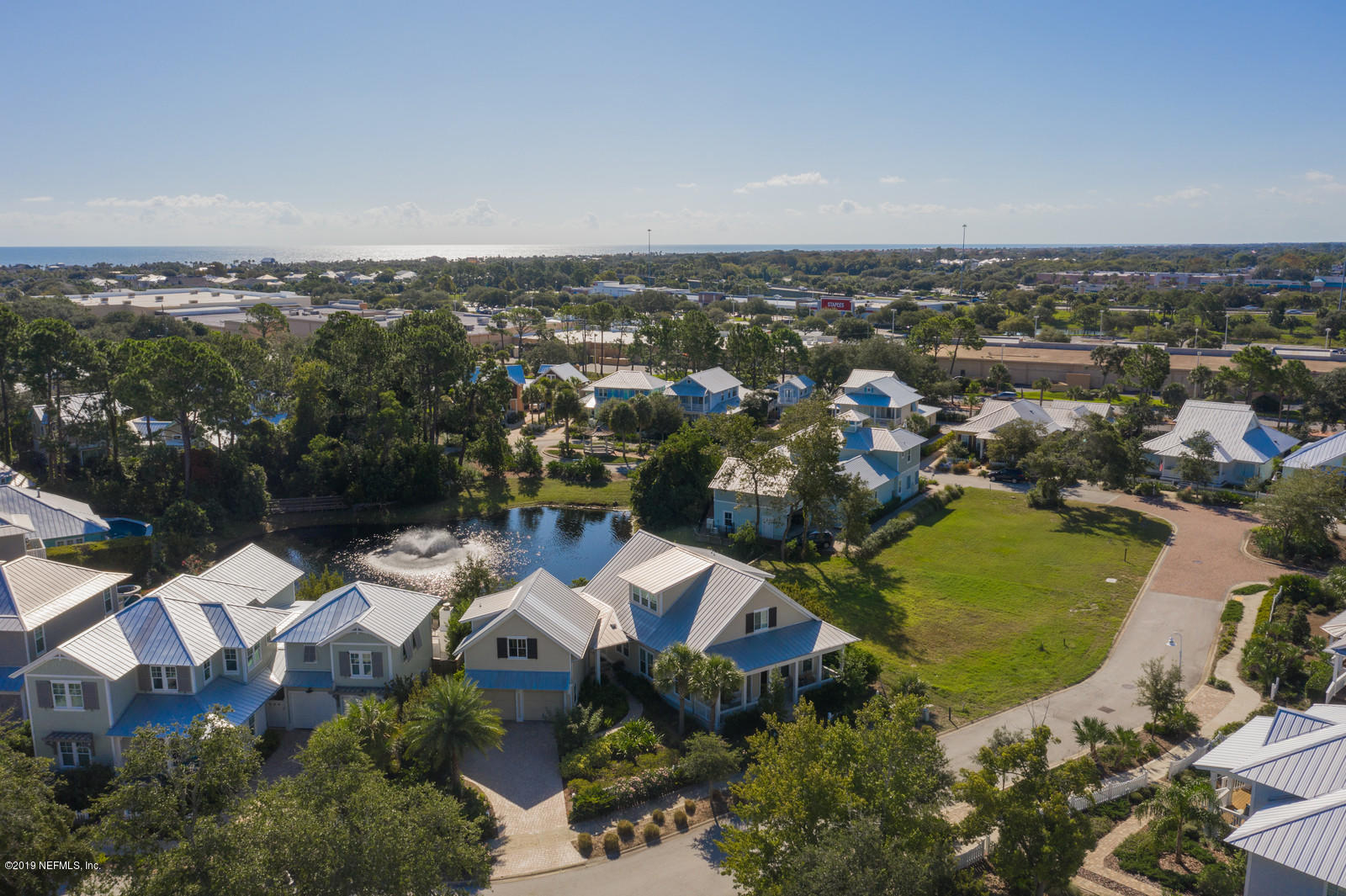 3743 Coconut Key Jacksonville Beach, FL 32250 - Photo 9 of 20 an aerial view of a house with a outdoor space