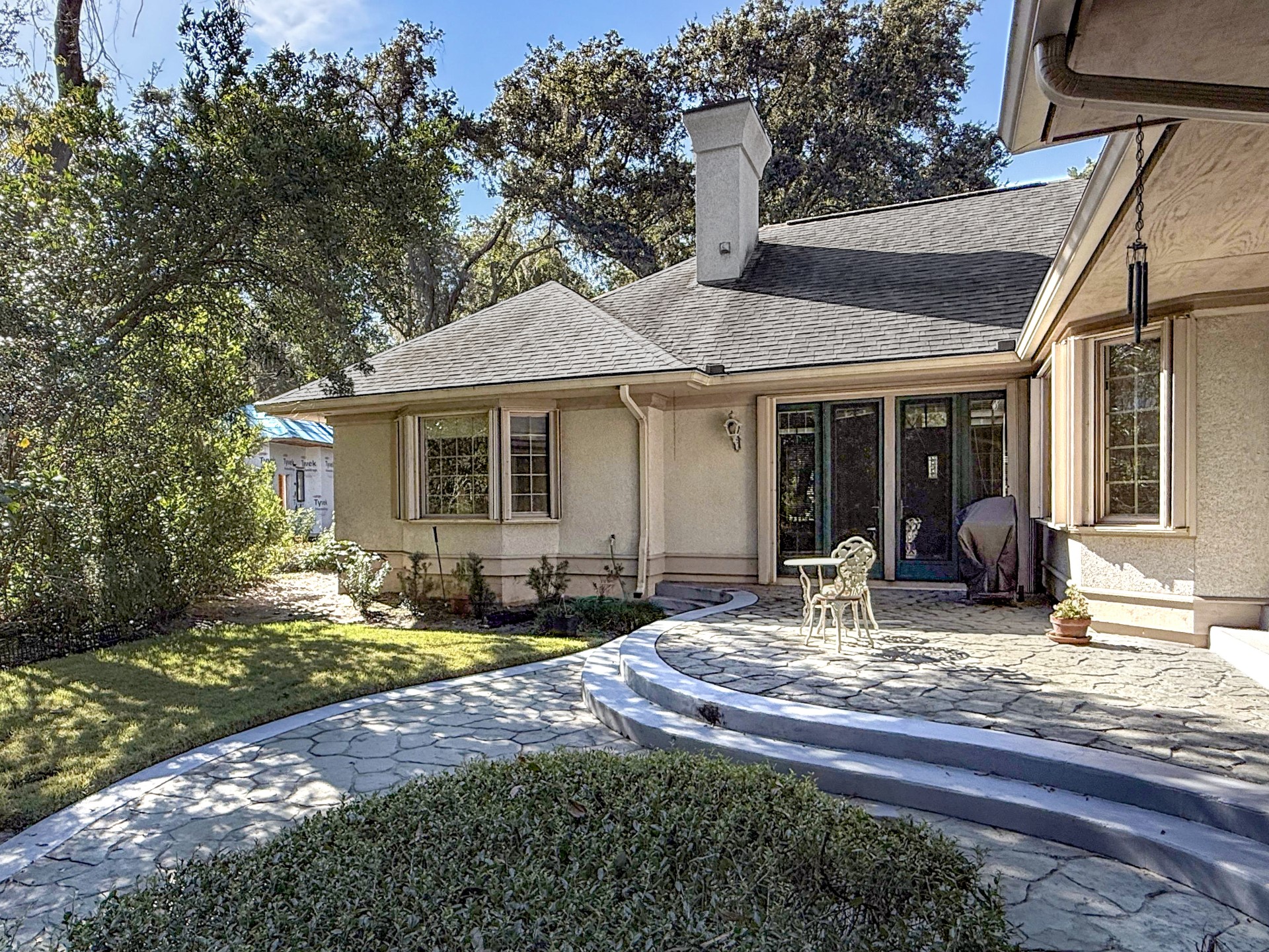 7 Hickory Lane Fernandina Beach, FL 32034 - Photo 35 of 42 a front view of a house with garden and patio
