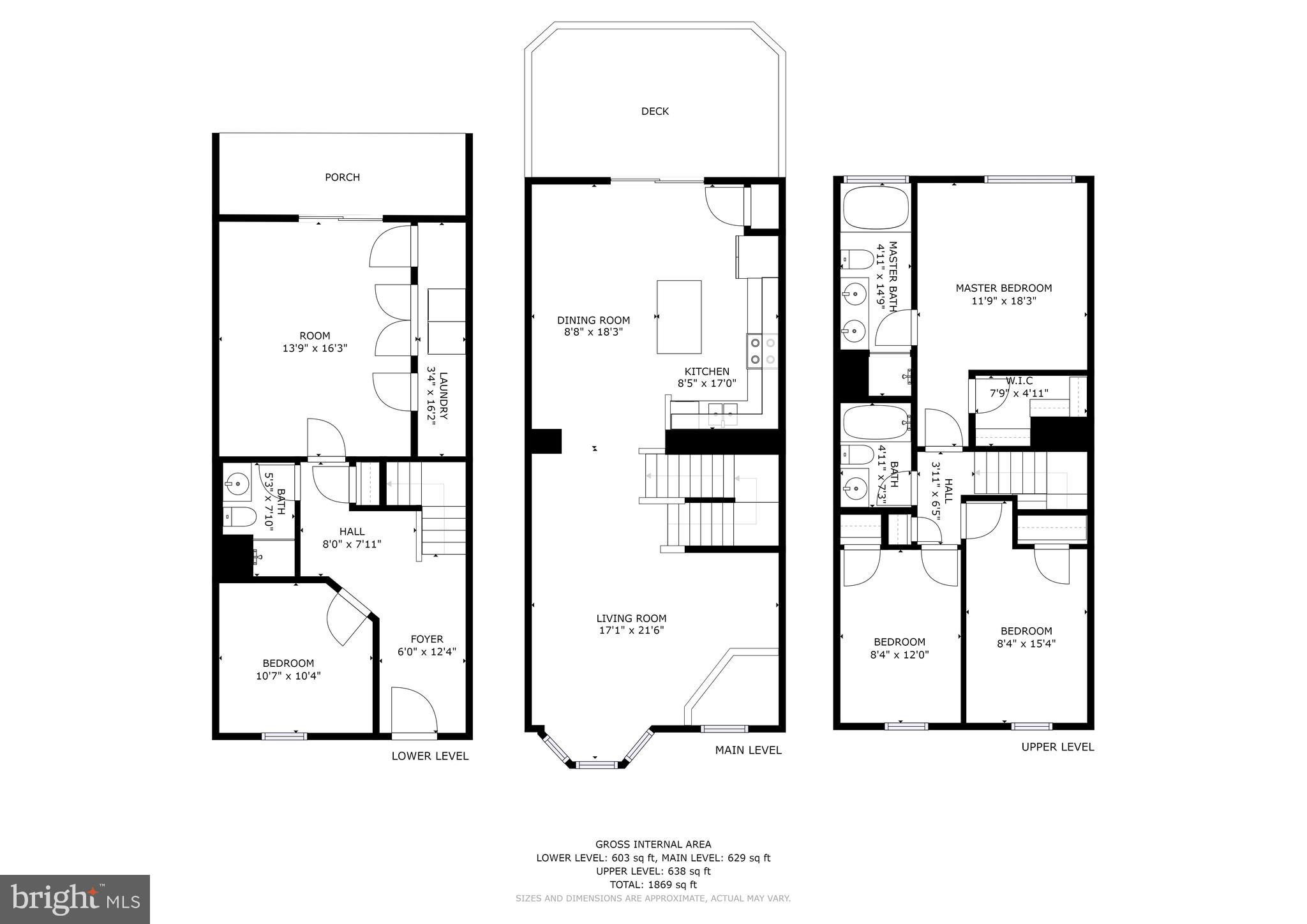 23 Springtide Court Baltimore, MD 21220 - Photo 33 of 33 Floor Plan