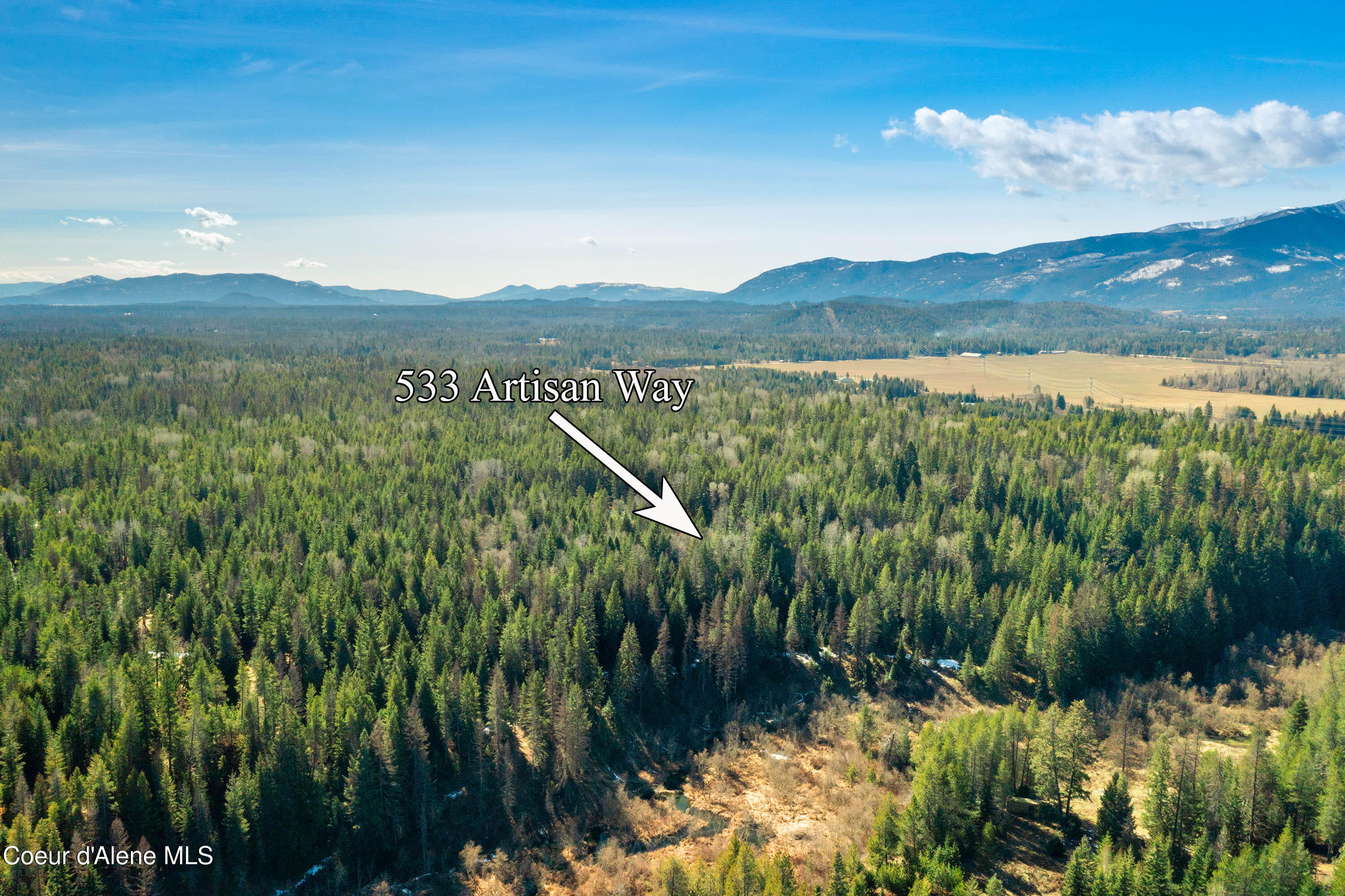 533 Artisan Way Sandpoint, ID 83864 - Photo 6 of 40 Aerial Looking Southwest