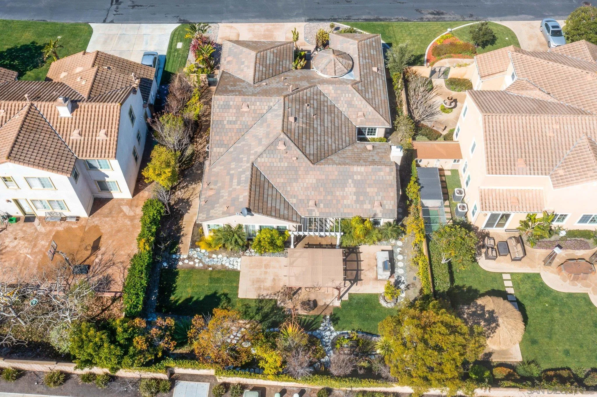 1104 Sagewood Drive Oceanside, CA 92056 - Photo 41 of 46 an aerial view of residential houses with outdoor space