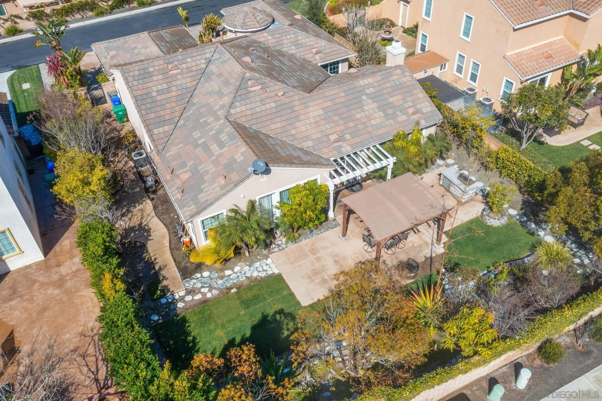 1104 Sagewood Drive Oceanside, CA 92056 - Photo 42 of 46 an aerial view of a house