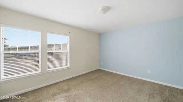 a view of empty room