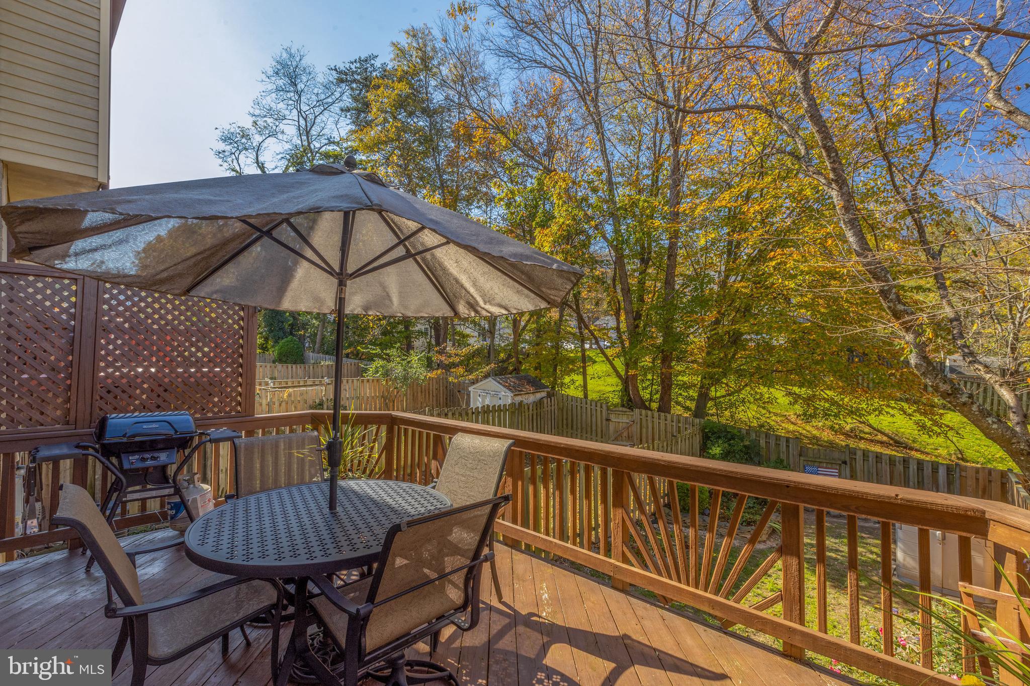 7940 Forest Path Way Springfield, VA 22153 - Photo 20 of 49 Decks off the kitchen is ideal for Bar-B-Ques