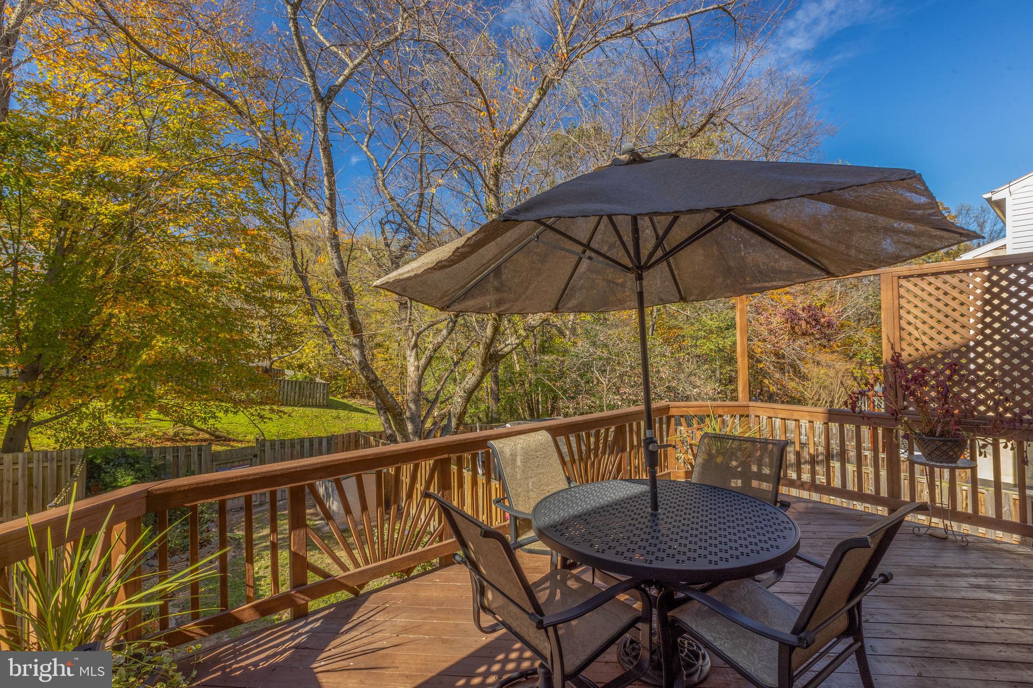7940 Forest Path Way Springfield, VA 22153 - Photo 21 of 49 Spacious deck