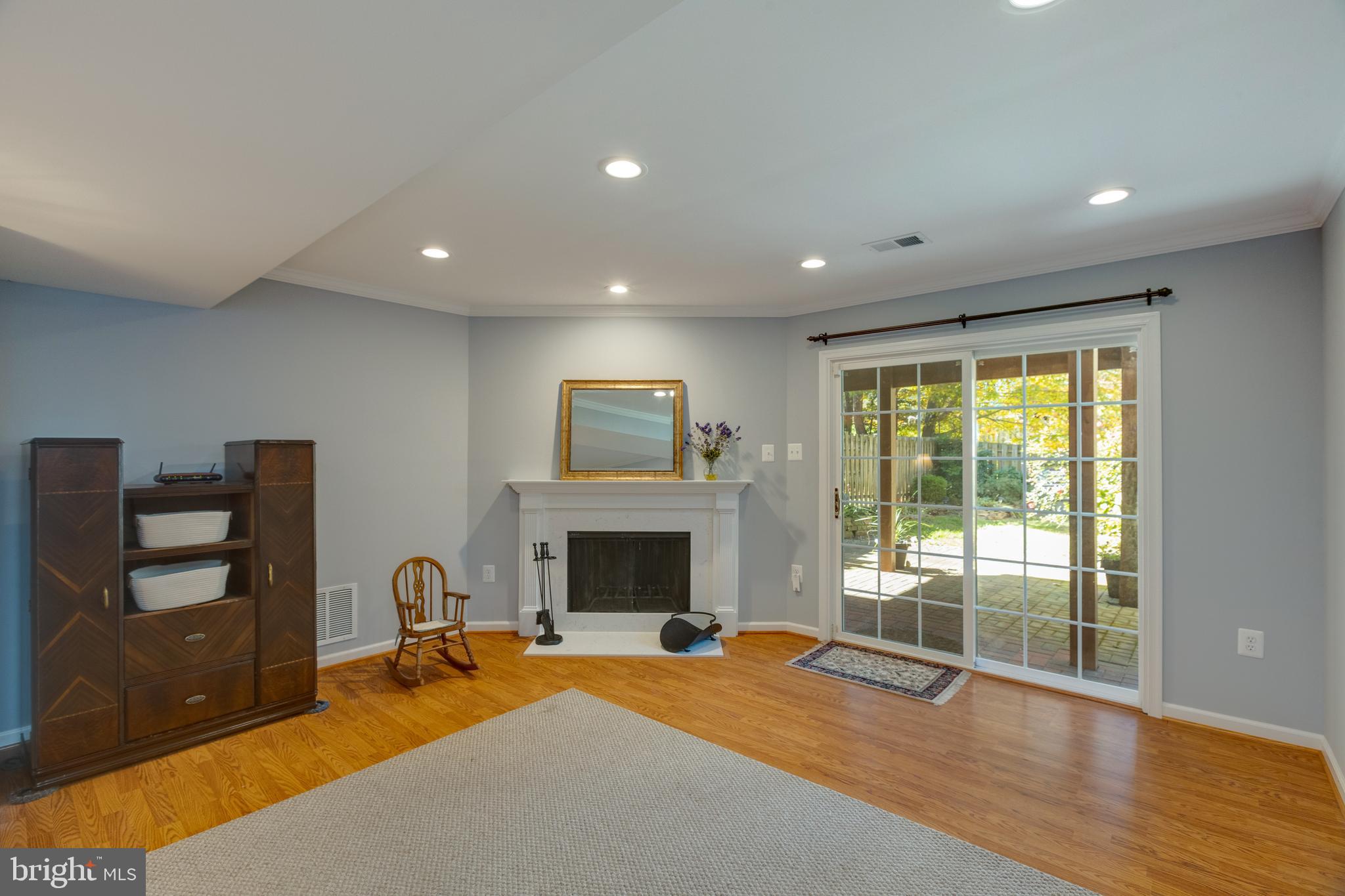 7940 Forest Path Way Springfield, VA 22153 - Photo 34 of 49 Wood burning fireplace