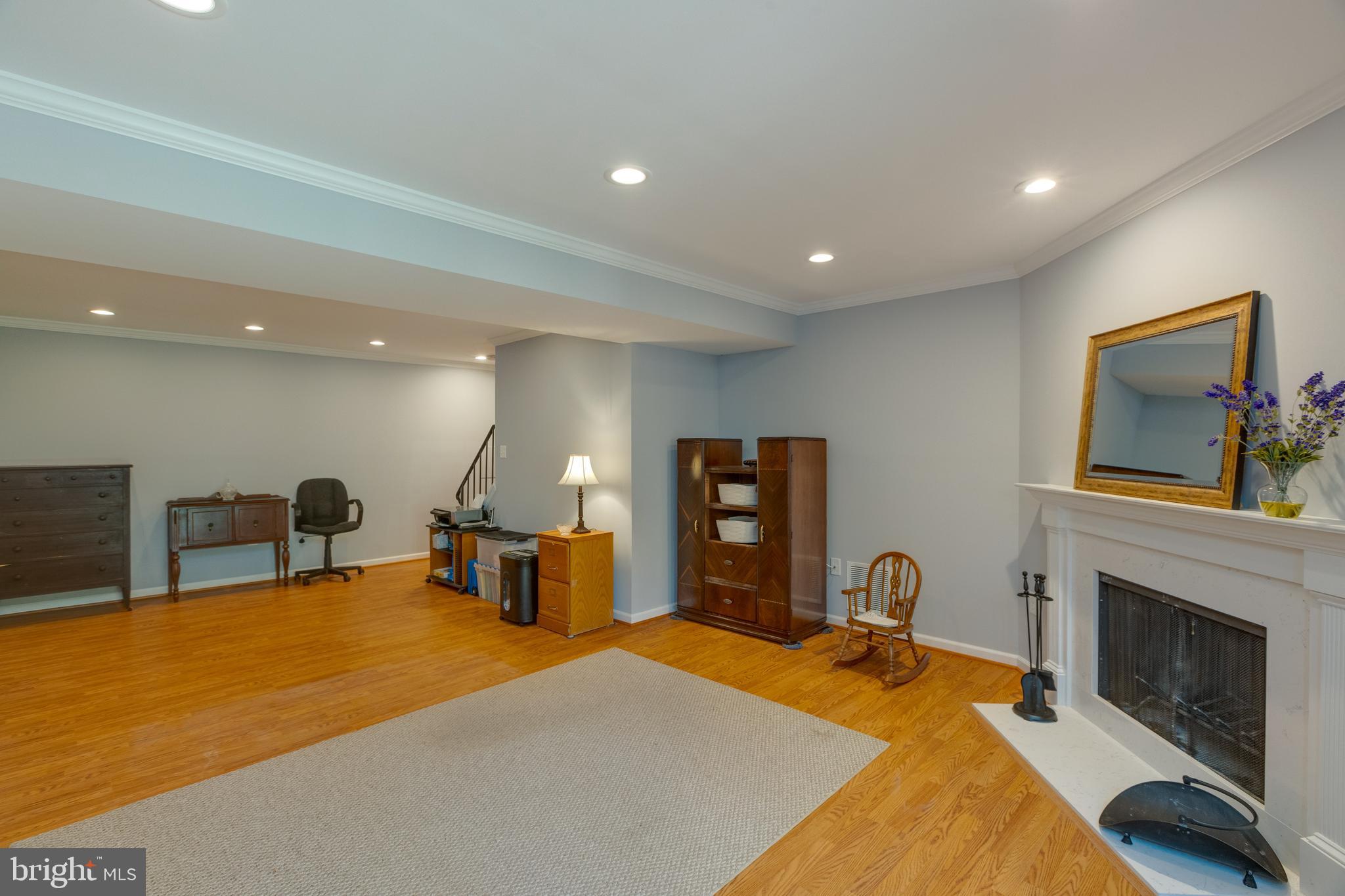 7940 Forest Path Way Springfield, VA 22153 - Photo 35 of 49 Updated fireplace mantel