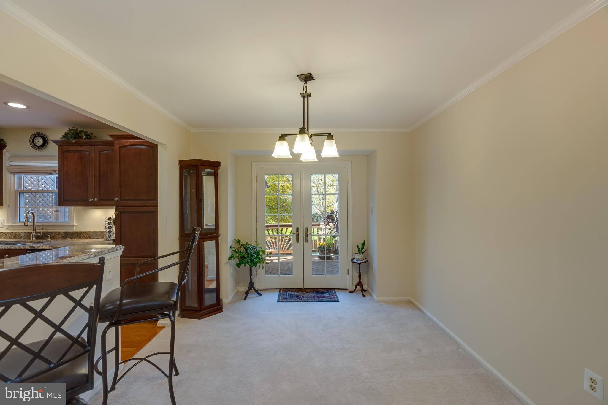 7940 Forest Path Way Springfield, VA 22153 - Photo 10 of 49 Dining room view from the living room