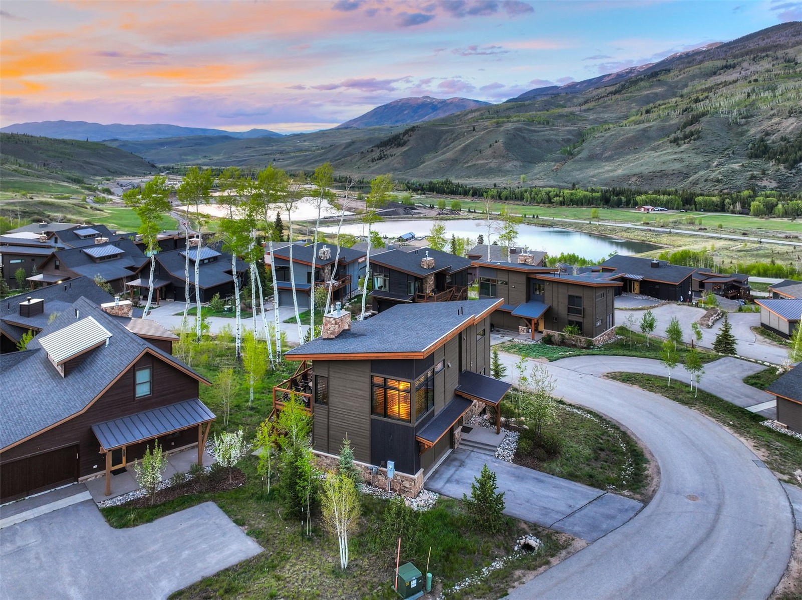 21 Moss Way Silverthorne, CO 80498 - Photo 1 of 50 a view of houses with outdoor space and mountain view