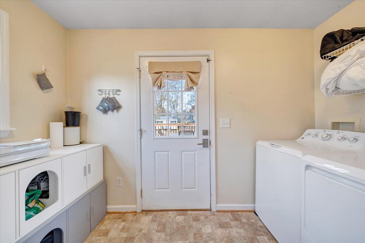 4915 Hildebrand Road Northwest Roanoke, VA 24012 - Photo 24 of 40 a view of washer and dryer