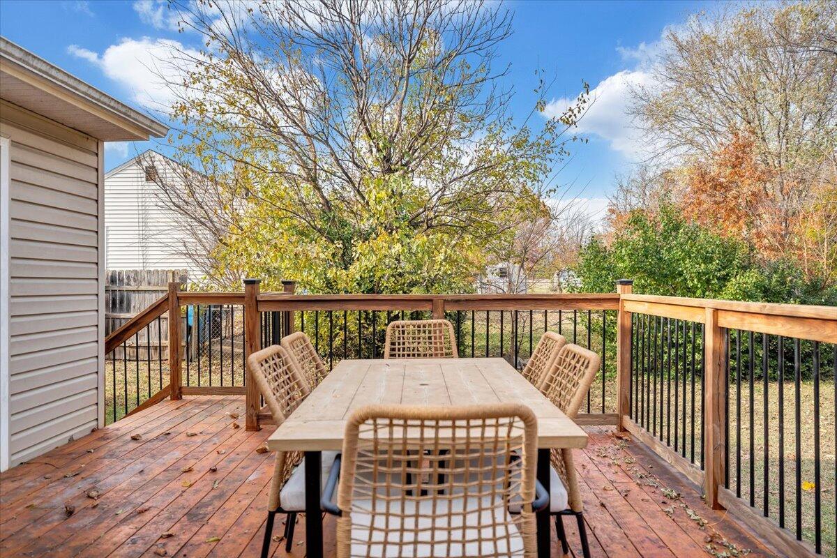 4915 Hildebrand Road Northwest Roanoke, VA 24012 - Photo 28 of 40 a view of balcony with furniture