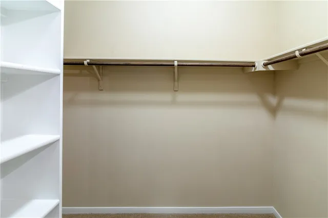 a close up view of racks