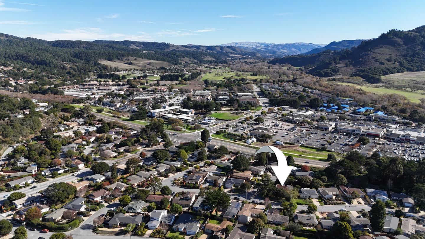 26571 Aspen Place Carmel, CA 93923 - Photo 43 of 46 an aerial view of residential house and green space
