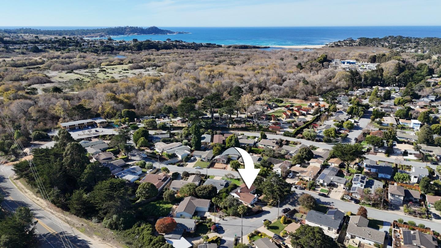 26571 Aspen Place Carmel, CA 93923 - Photo 45 of 46 an aerial view of a city