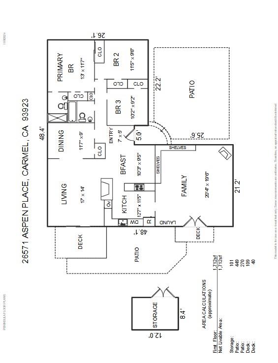 26571 Aspen Place Carmel, CA 93923 - Photo 46 of 46 view of cabinet