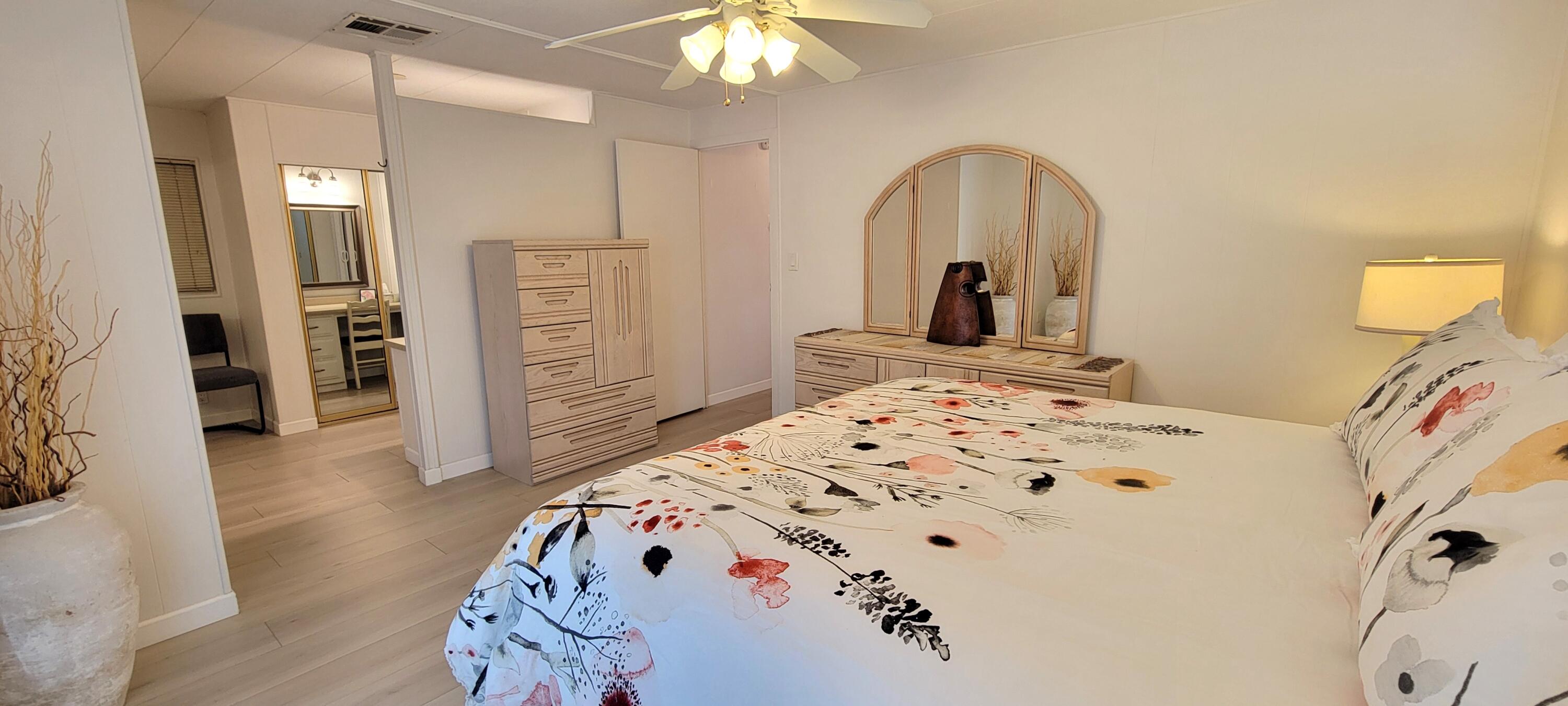 244 Standing Bear Cathedral City, CA 92234 - Photo 30 of 76 PRIMARY BEDROOM AND DRESSING AREA