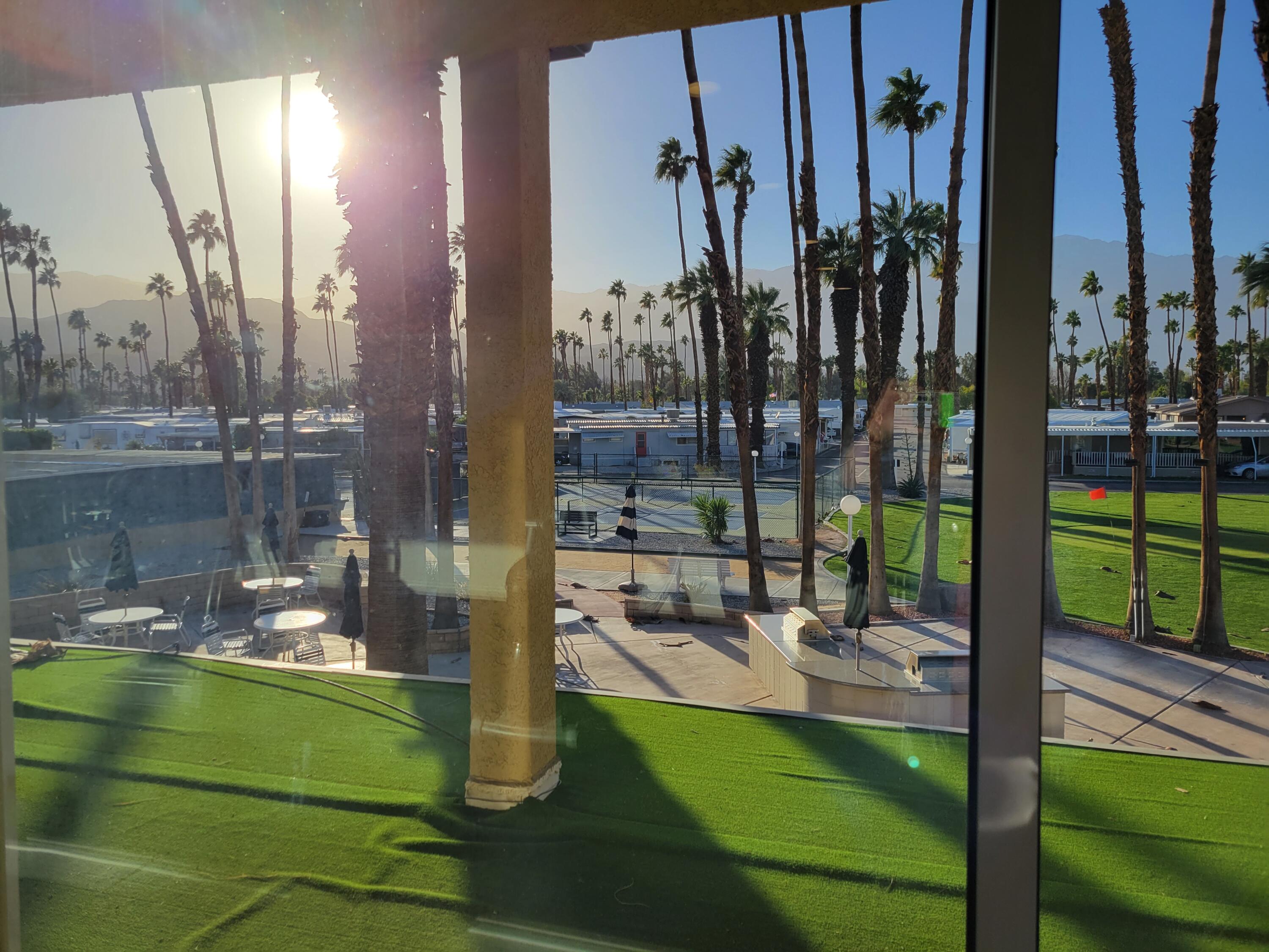 244 Standing Bear Cathedral City, CA 92234 - Photo 69 of 76 VIEW FROM CLUBHOUSE FITNESS CENTER