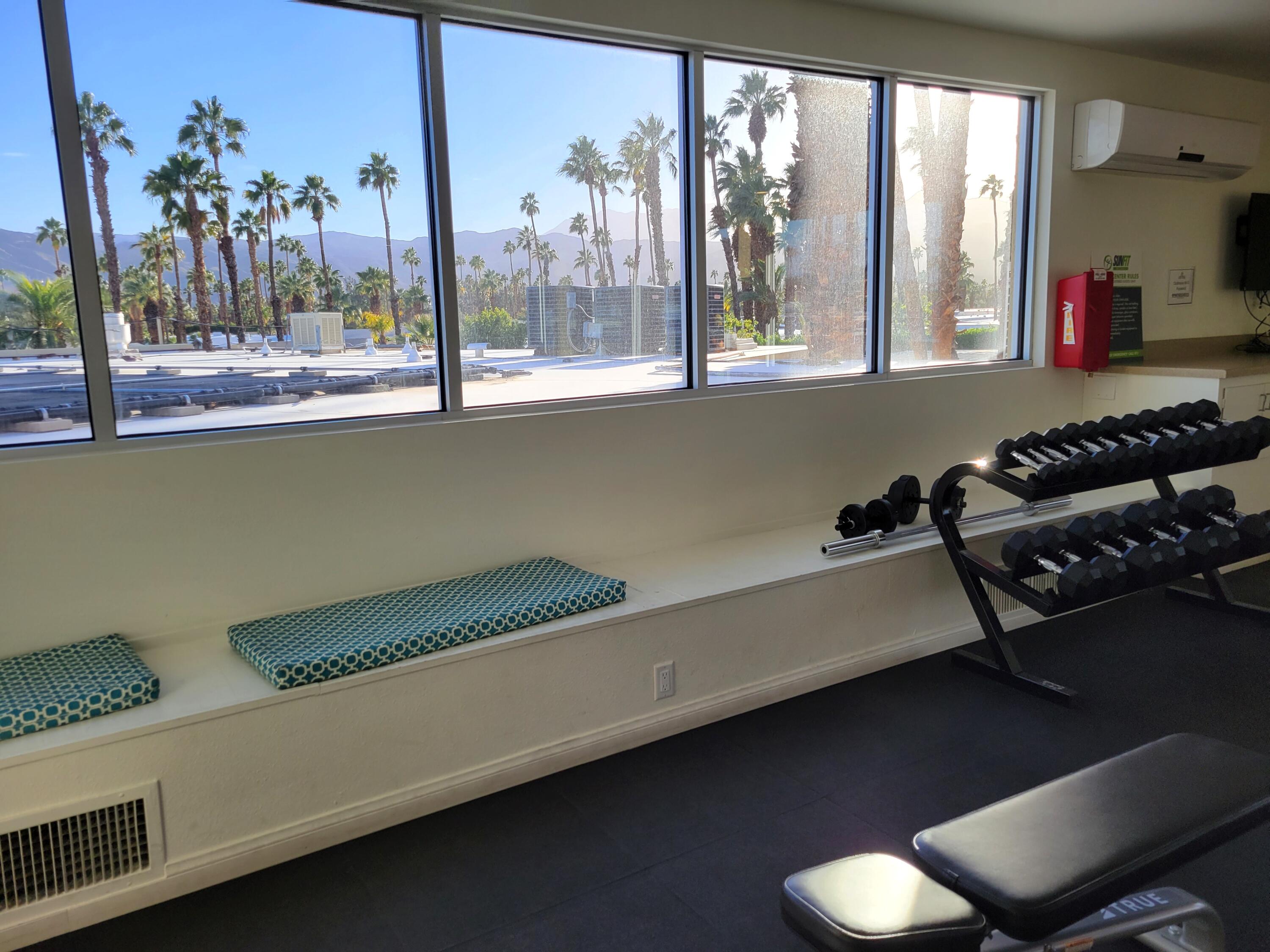 244 Standing Bear Cathedral City, CA 92234 - Photo 71 of 76 CLUBHOUSE FITNESS CENTER VIEW