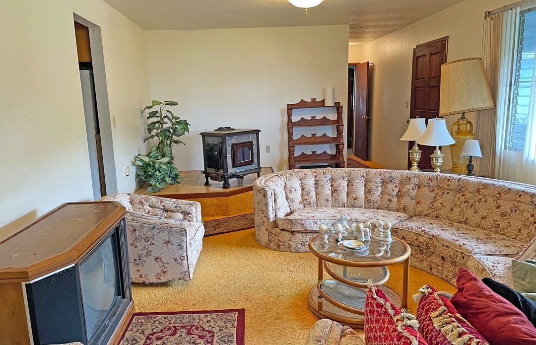 541 Hoaka Road Hilo, HI 96720 - Photo 5 of 9 a living room with furniture and a flat screen tv