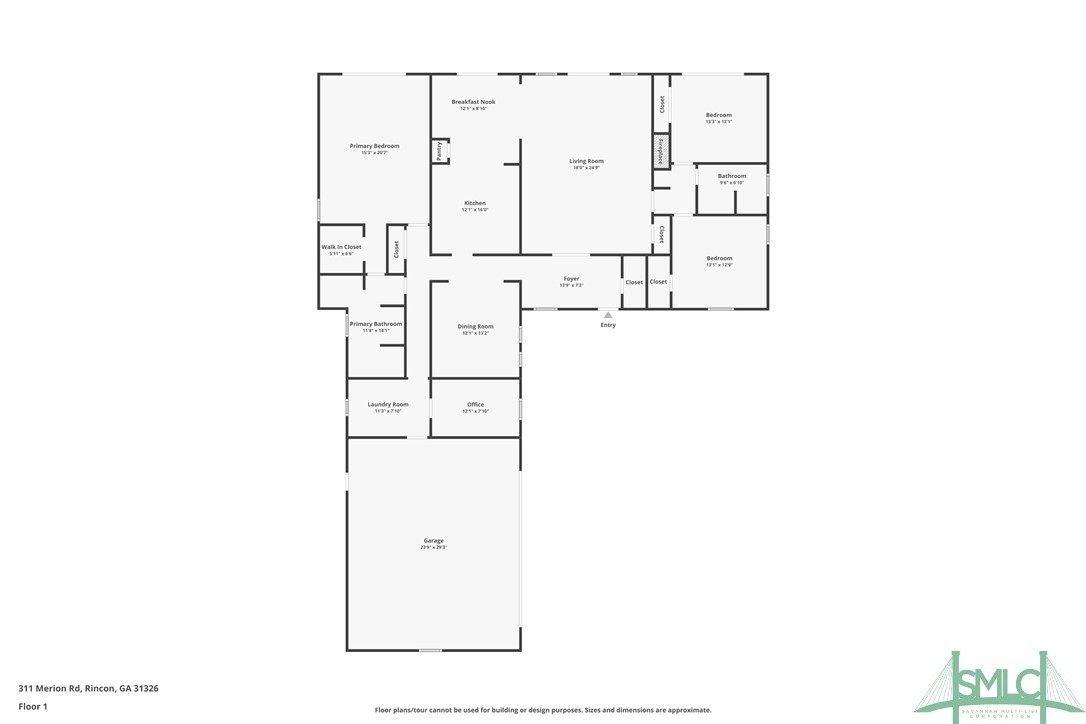 311 Merion Road Rincon, GA 31326 - Photo 45 of 45 Floorplan
