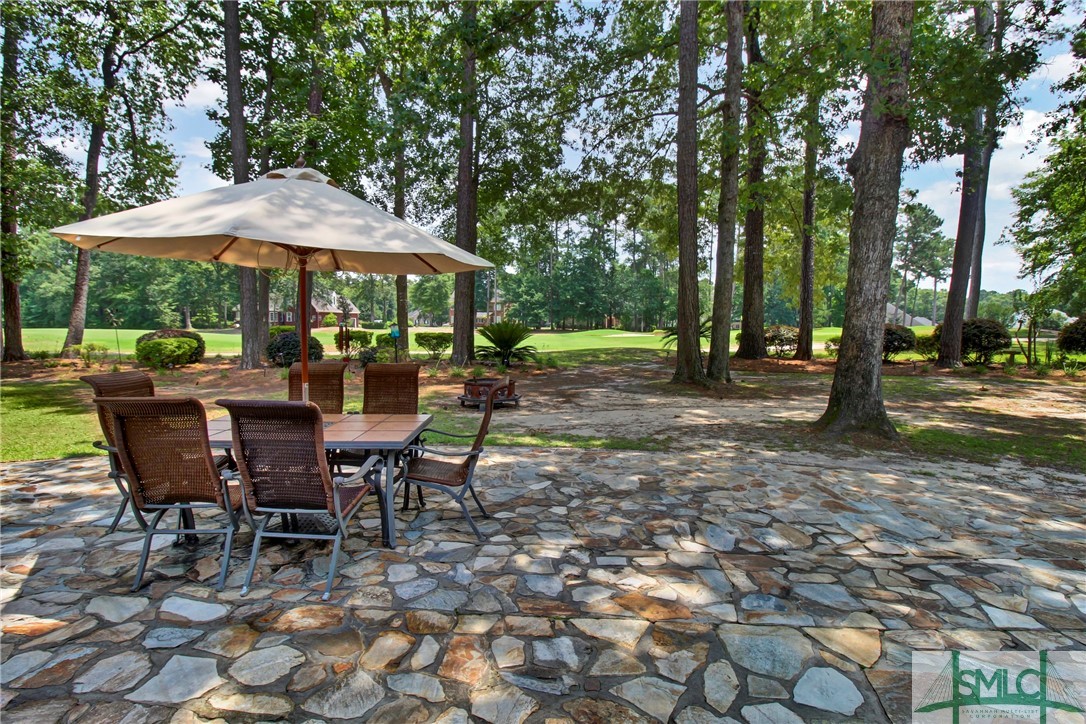 311 Merion Road Rincon, GA 31326 - Photo 8 of 45 Cobblestone patio with golf course views