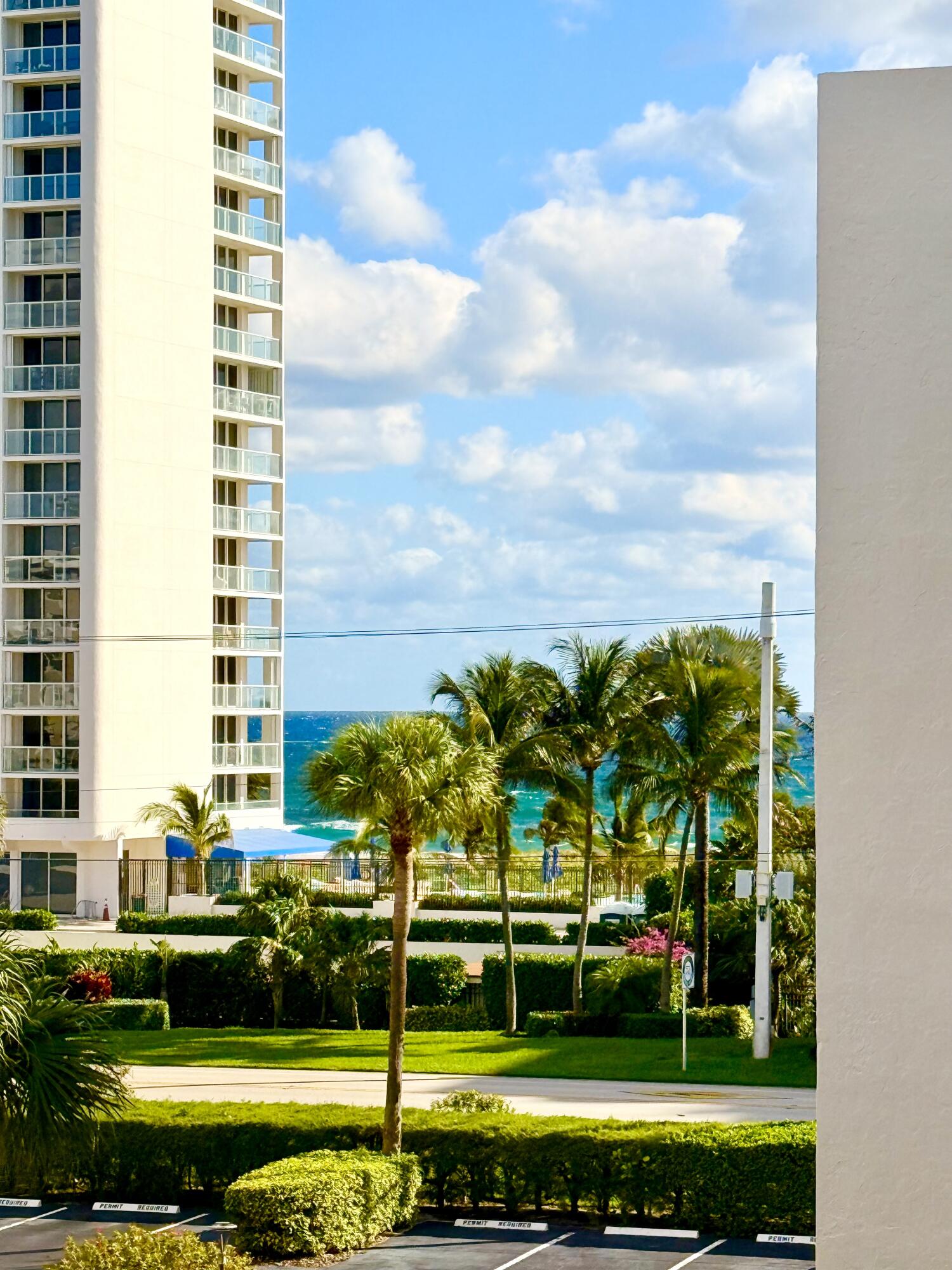 2929 South Ocean Boulevard, Unit 406 Boca Raton, FL 33432 - Photo 14 of 16 view from kitchen window