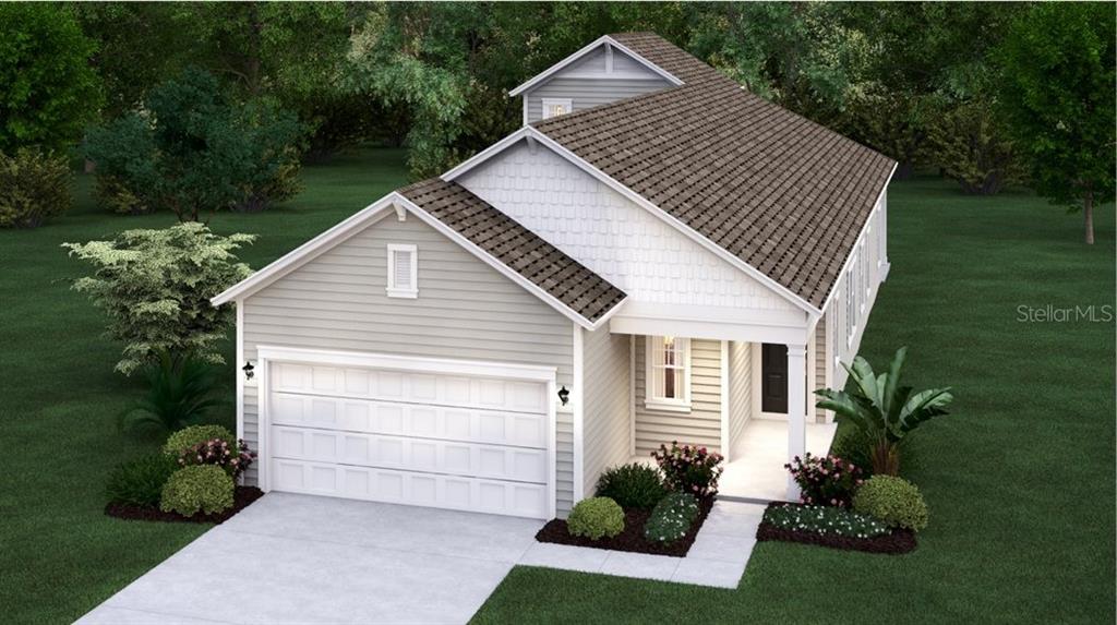 2049 Northwest 44th Court Road Ocala, FL 34482 - Photo 1 of 1 Artist rendering; illustration only; colors, features, and garage orientation mayd differ.