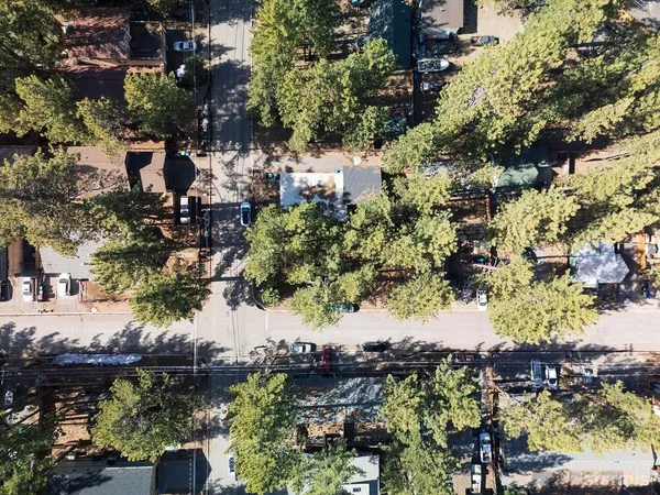 a view of a tree with a park