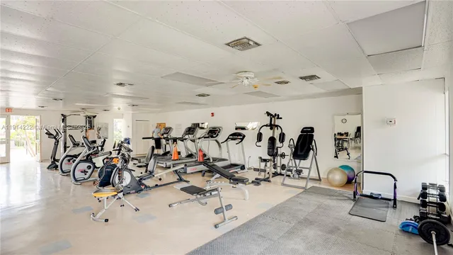 a view of a basketball court