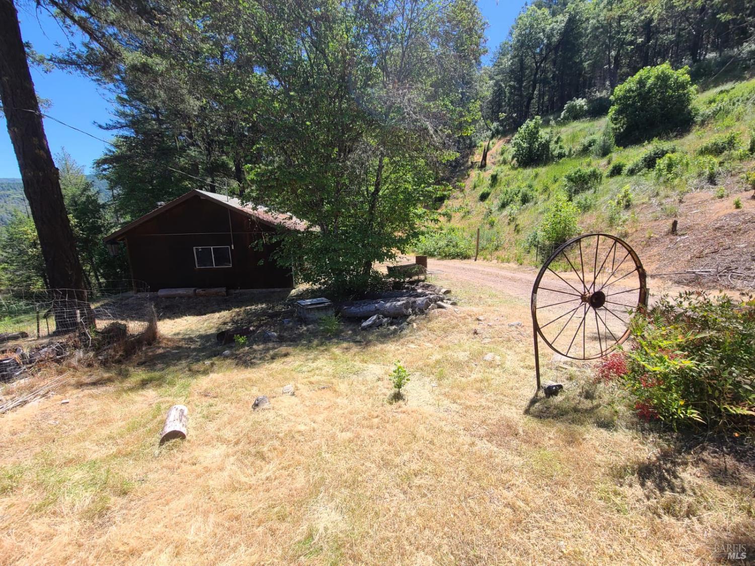 3620 Eel River Ranch Road Covelo, CA 95428 - Photo 21 of 27 a view of a yard with a tree