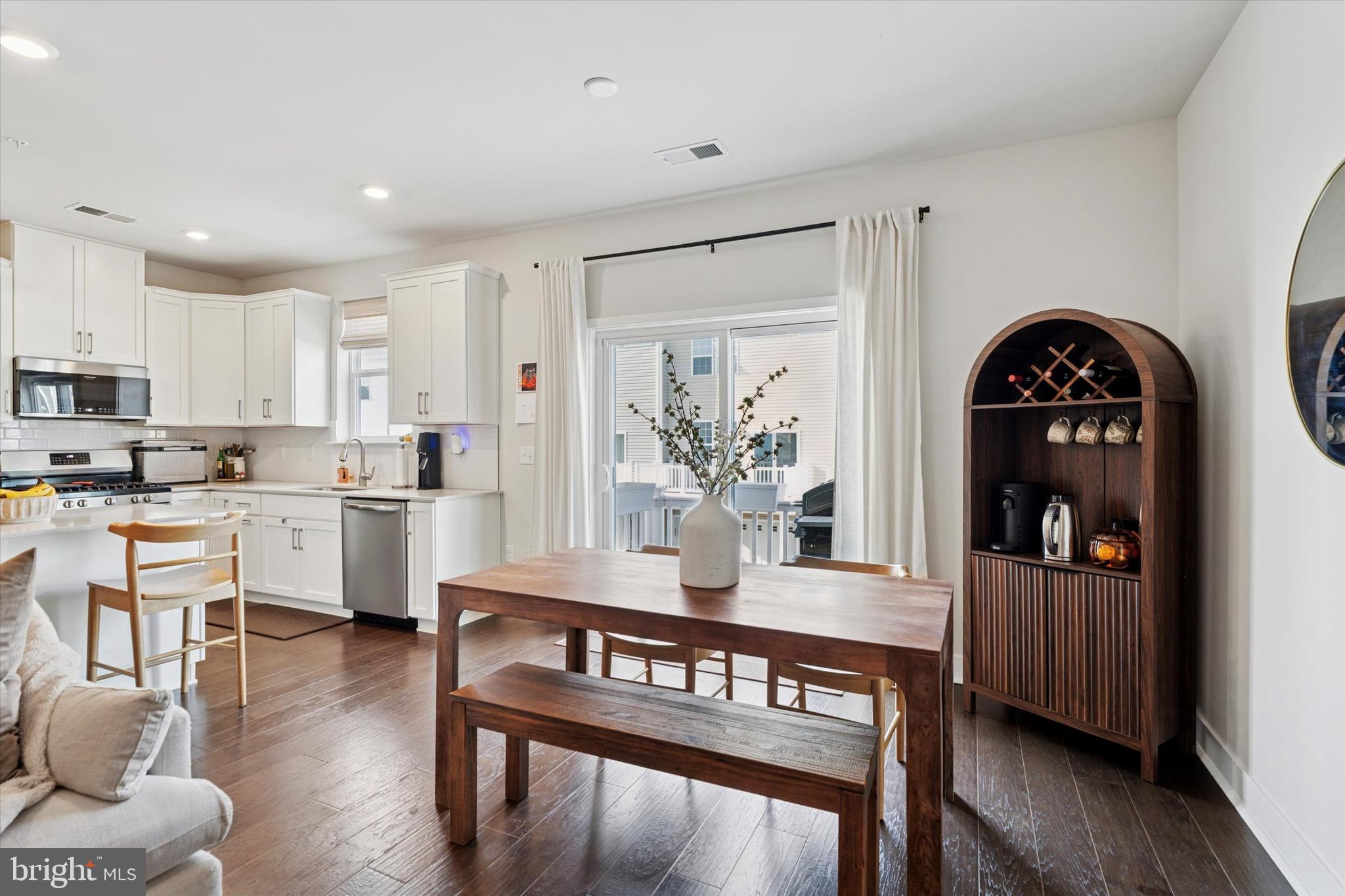 784 Ore Street Phoenixville, PA 19460 - Photo 11 of 30 a kitchen with white cabinets and refrigerator