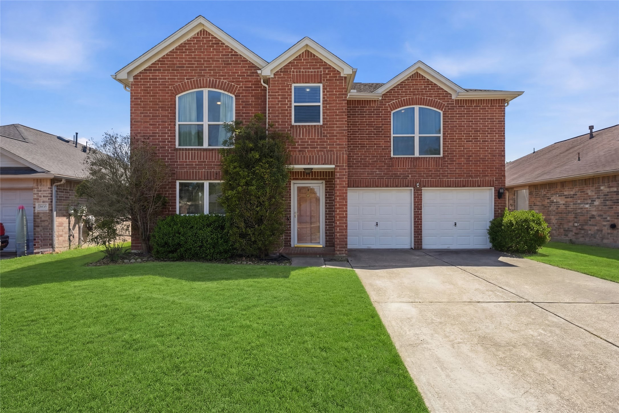 Charming 2 story brick home.