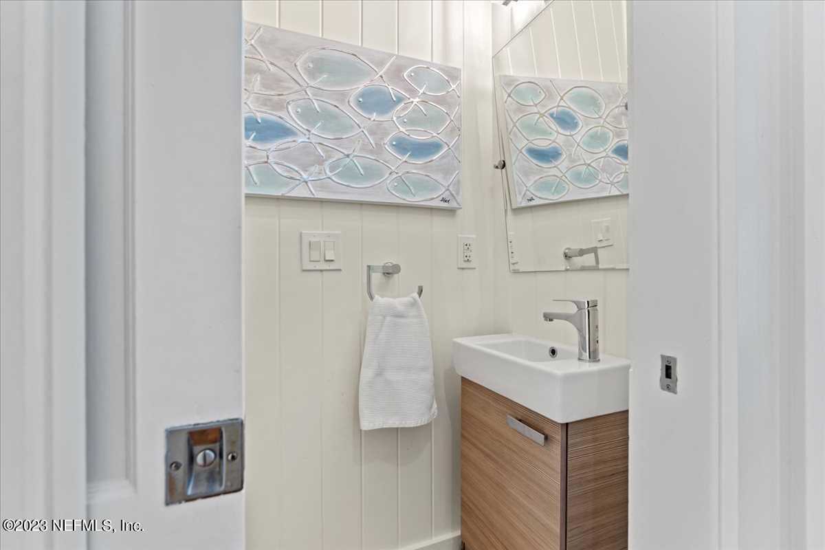 324 7th Street Atlantic Beach, FL 32233 - Photo 23 of 38 Half bath upstairs
