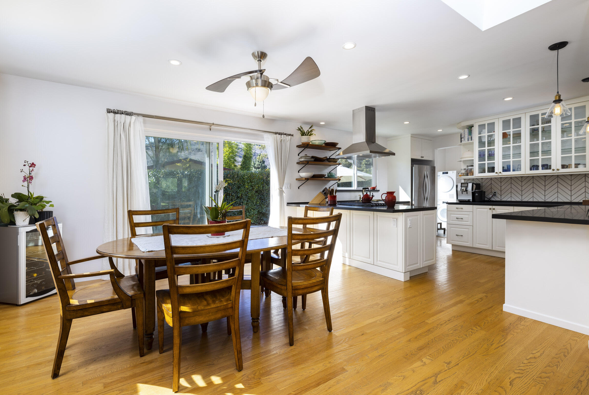 959 Barcelona Drive Santa Barbara, CA 93105 - Photo 15 of 24 a view of a dining room with furniture window and wooden floor