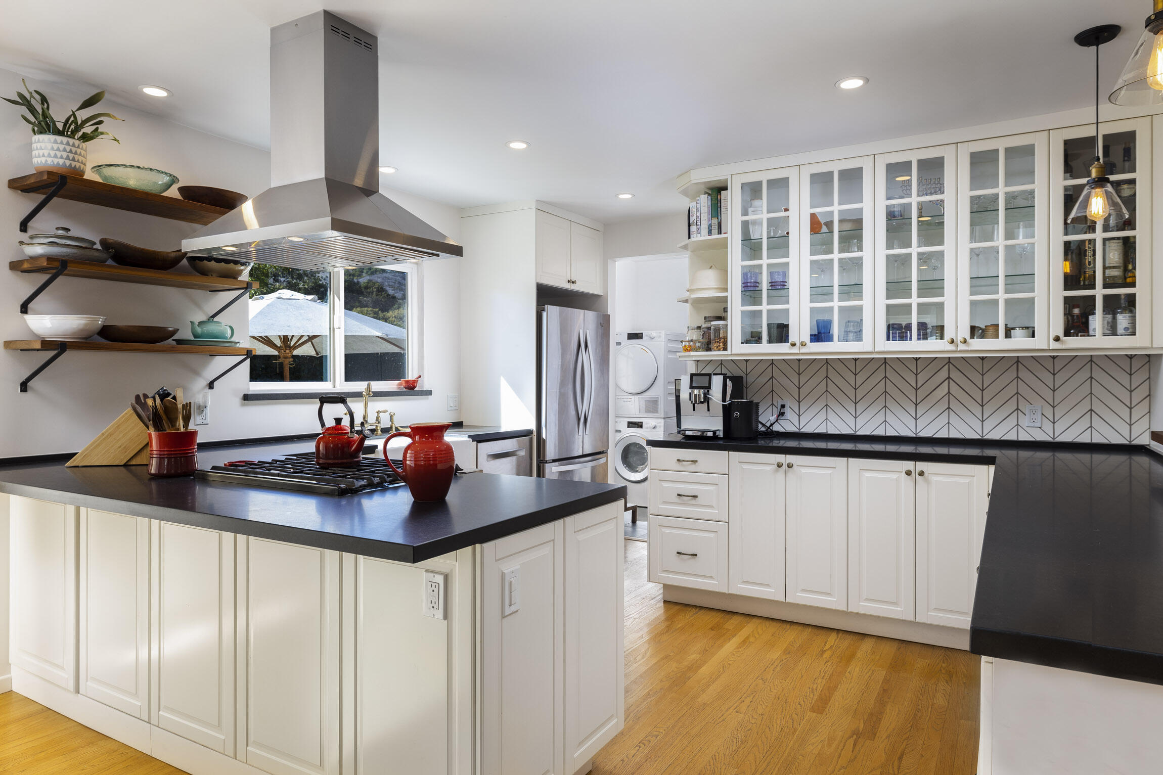 959 Barcelona Drive Santa Barbara, CA 93105 - Photo 16 of 24 a kitchen with stainless steel appliances granite countertop a sink and cabinets