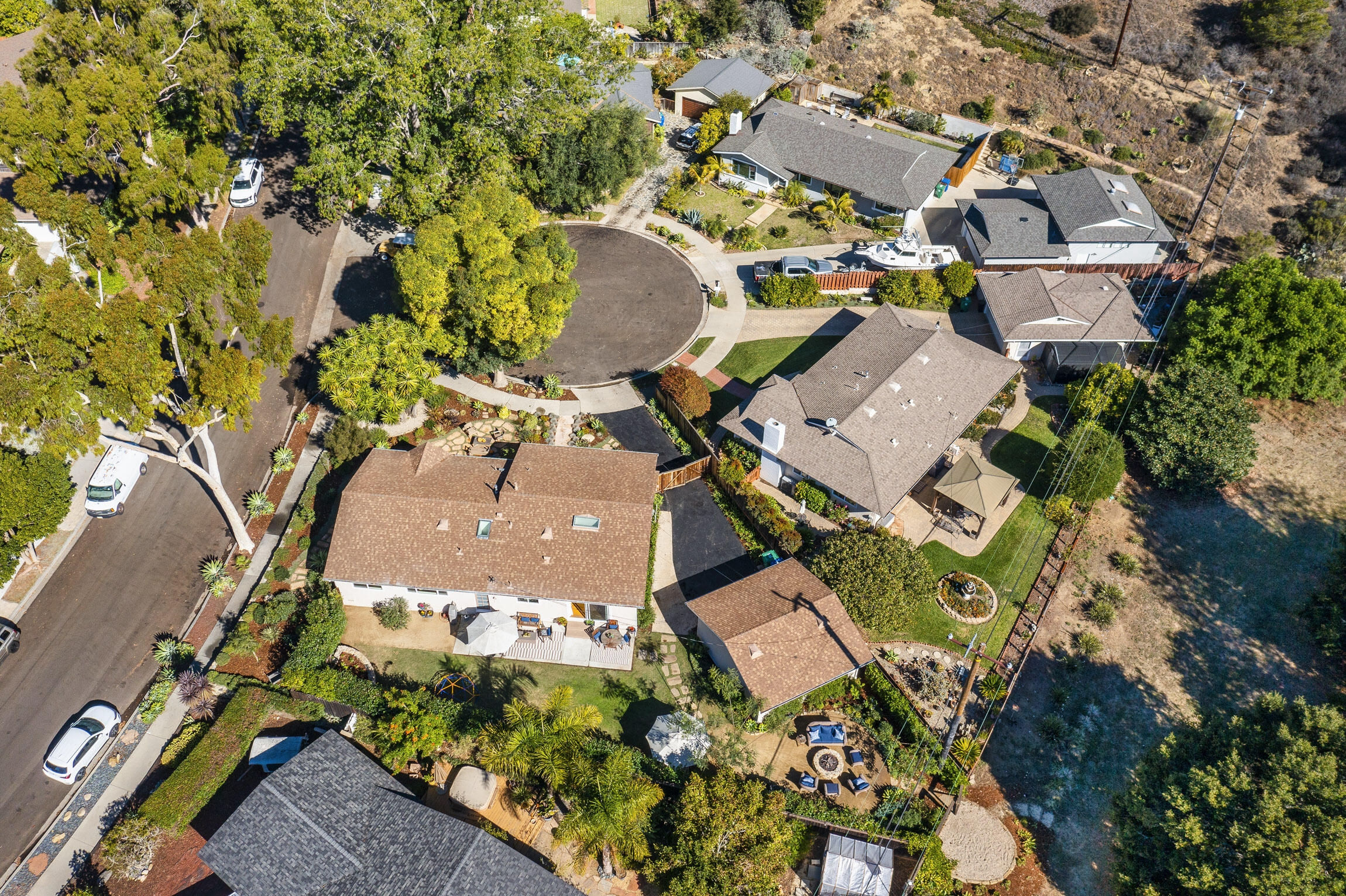 959 Barcelona Drive Santa Barbara, CA 93105 - Photo 4 of 24 an aerial view of residential houses with outdoor space